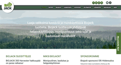 Desktop Screenshot of biojack.fi
